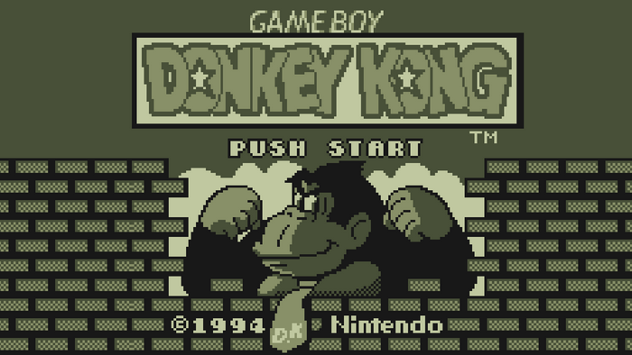 Donkey Kong Game Boy 1994 Nintendo