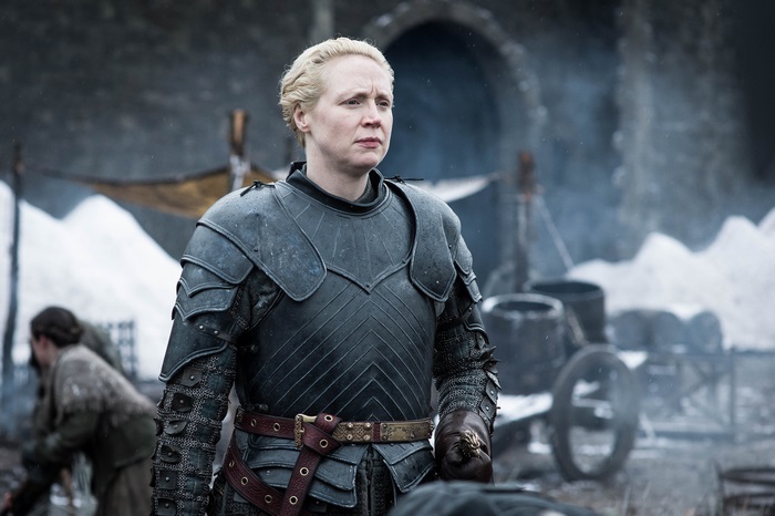 Brienne of Tarth in armor