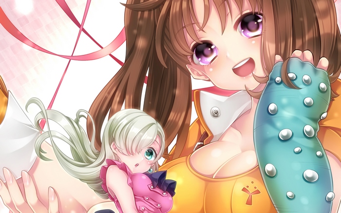 Diane and Elizabeth Liones from The Seven Deadly Sins