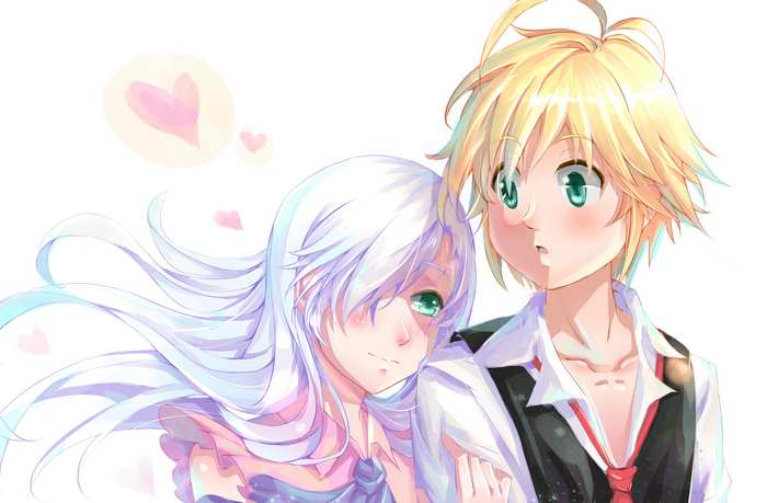Elizabeth Liones and Meliodas from The Seven Deadly Sins
