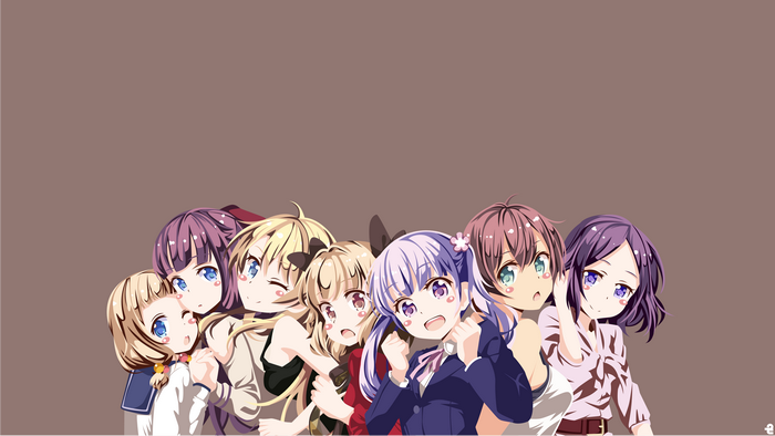 New Game! Aoba Suzukaze and friends