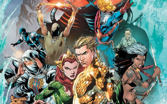 Aquaman and Mera from DC Comics