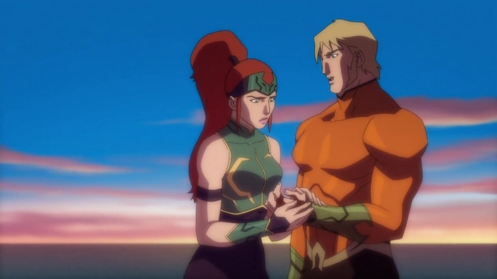 Mera and Aquaman from DC Comics