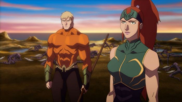 Aquaman and Mera from DC Comics