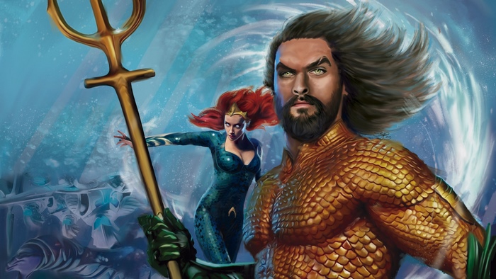 Aquaman and Mera from DC Comics