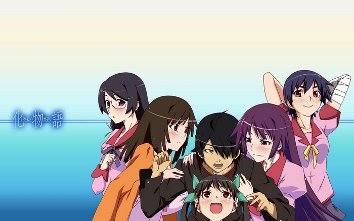 Characters from Bakemonogatari