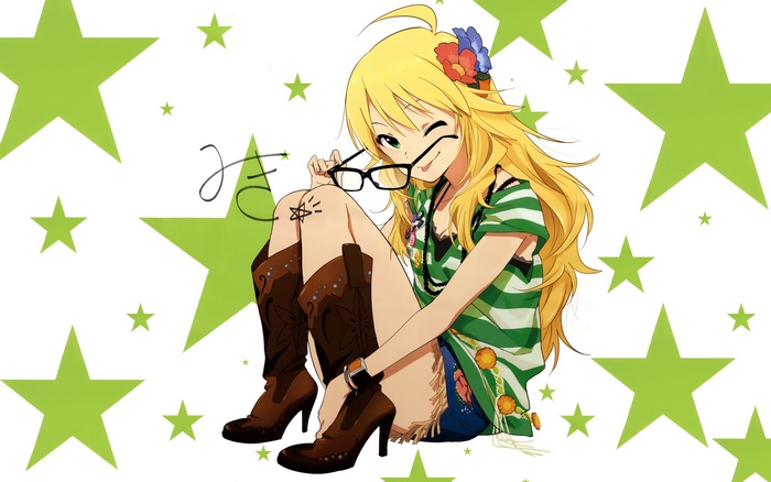 Miki Hoshii from The Idolmaster