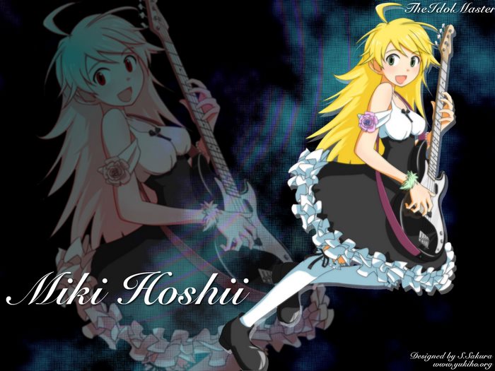 Miki Hoshii from The Idolmaster