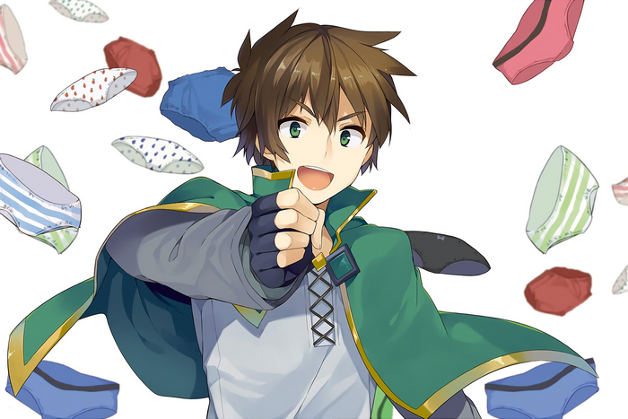 Kazuma Satou from Konosuba