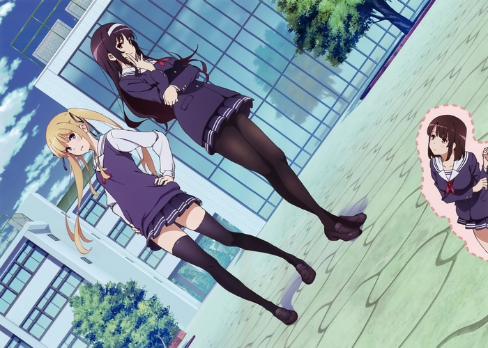 Utaha Kasumigaoka and Eriri Spencer Sawamura