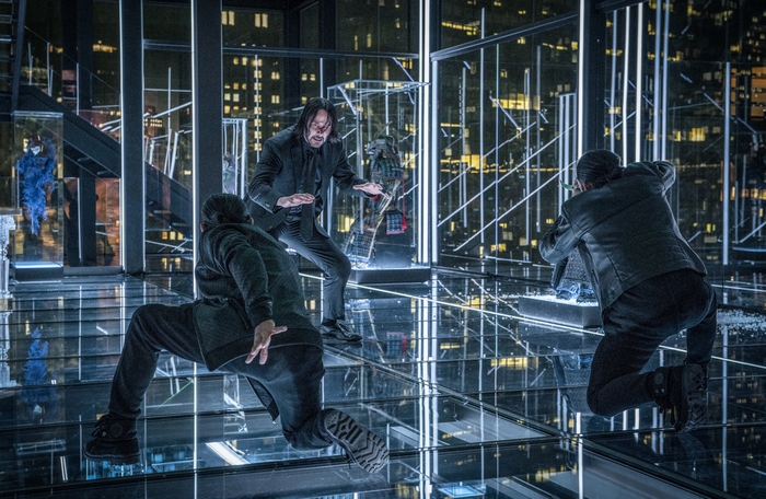 John Wick in a fight scene