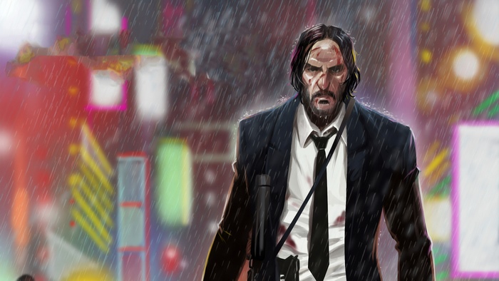 John Wick in the Rain