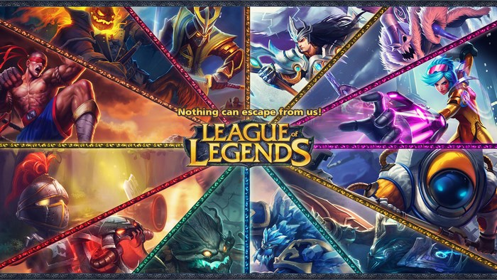 League of Legends characters montage