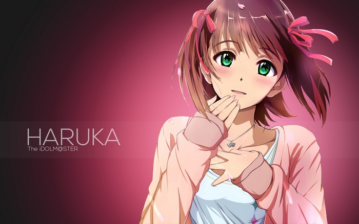 Haruka Amami from The Idolmaster