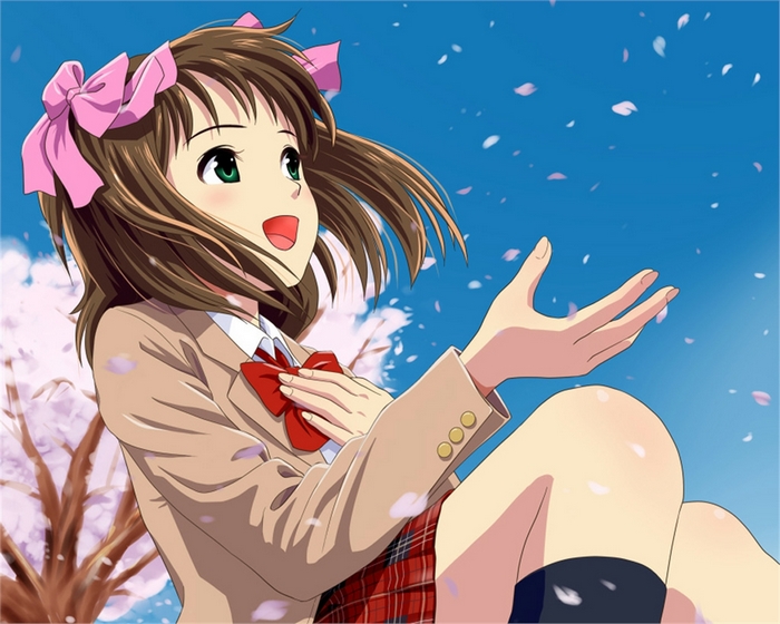 Haruka Amami from The Idolmaster