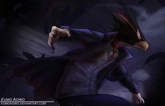 Fumikage Tokoyami from My Hero Academia