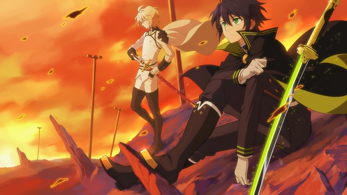 Yūichirō Hyakuya and Mikaela Hyakuya from Seraph of the End