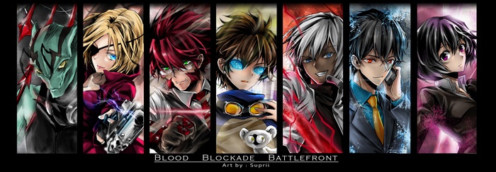 Blood Blockade Battlefront characters