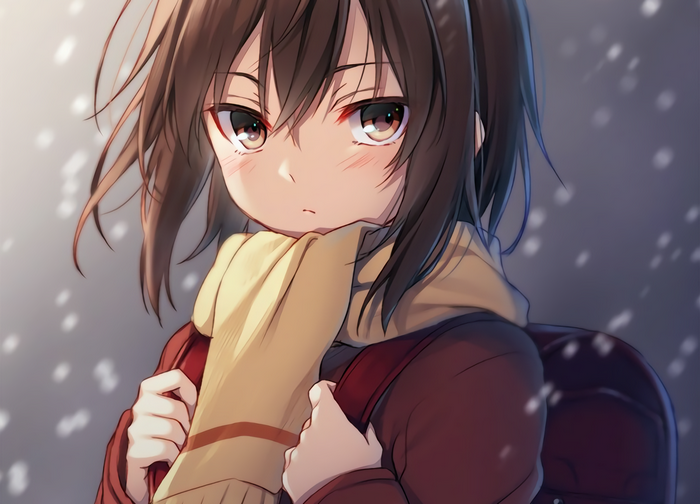 Kayo Hinazuki in the Snow
