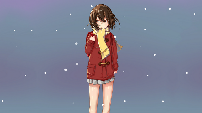 Kayo Hinazuki in Winter