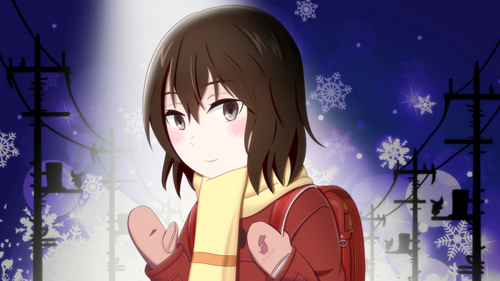 Kayo Hinazuki in Winter