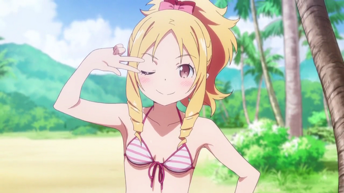 Elf Yamada in Bikini on Beach