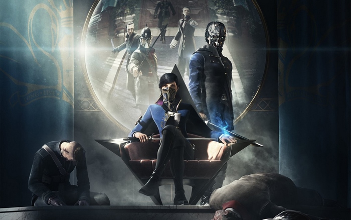 Corvo Attano and allies from Dishonored
