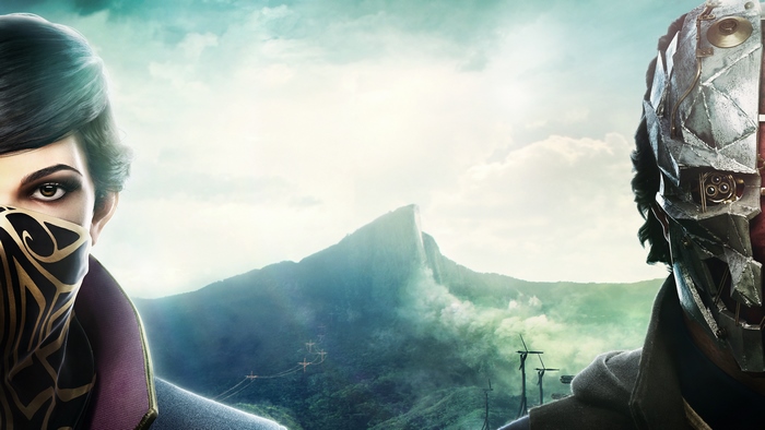 Emily Kaldwin and Corvo Attano from Dishonored
