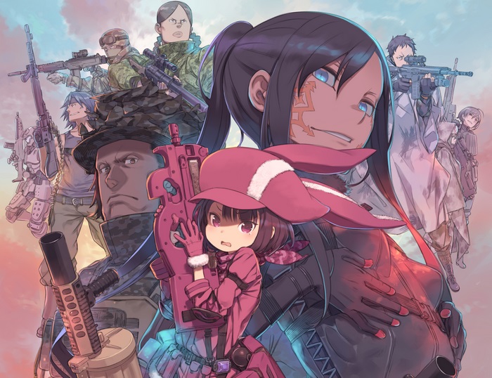 Karen Kohiruimaki and others with guns