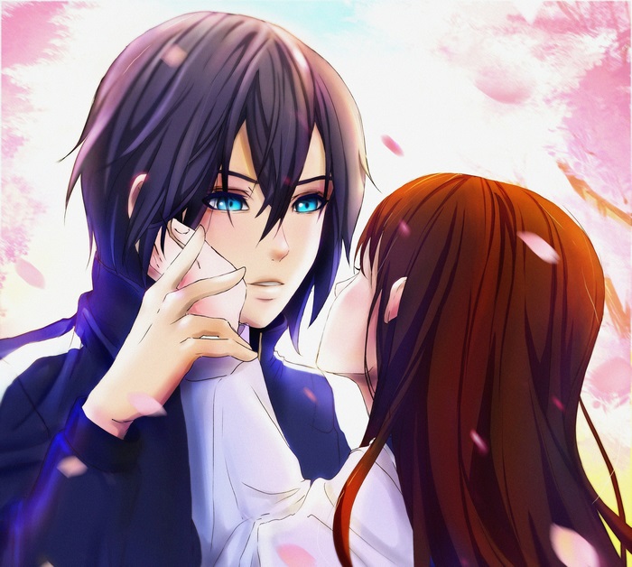 Yato and Hiyori Iki from Noragami