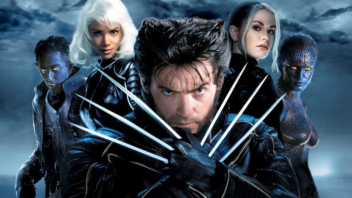 X-Men Characters Wolverine, Storm, Nightcrawler, Rogue, and Mystique
