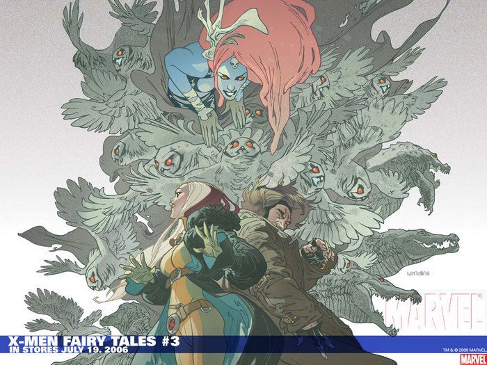 X-Men Fairy Tales #3 cover art