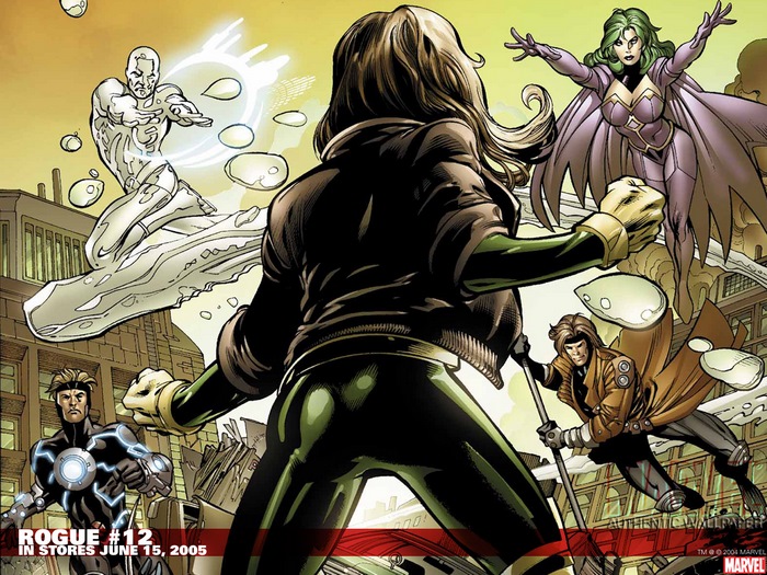 Rogue #12 comic cover with Marvel characters