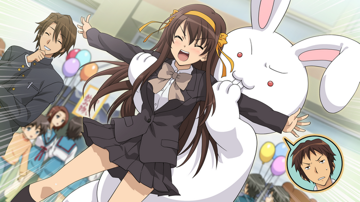 Kyon from The Melancholy of Haruhi Suzumiya