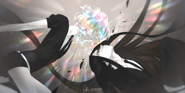 Phos and Cinnabar from Houseki no Kuni