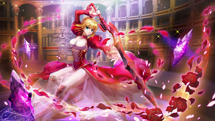 Red Saber from Fate/Grand Order