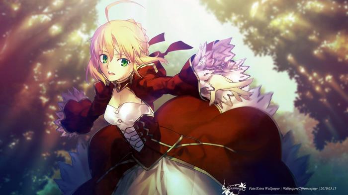 Saber from Fate/Extra