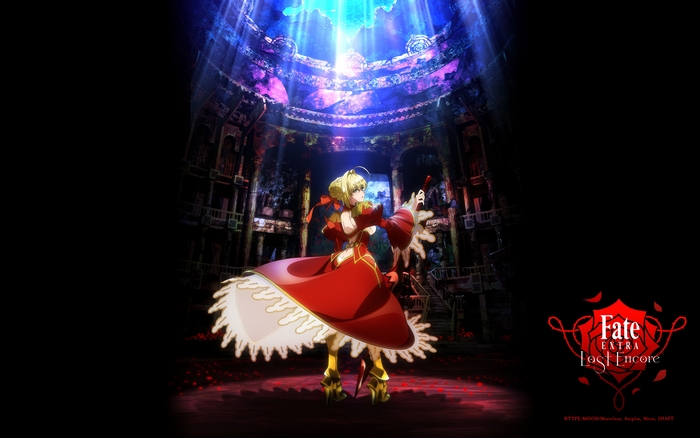 Red Saber from Fate/Extra Last Encore