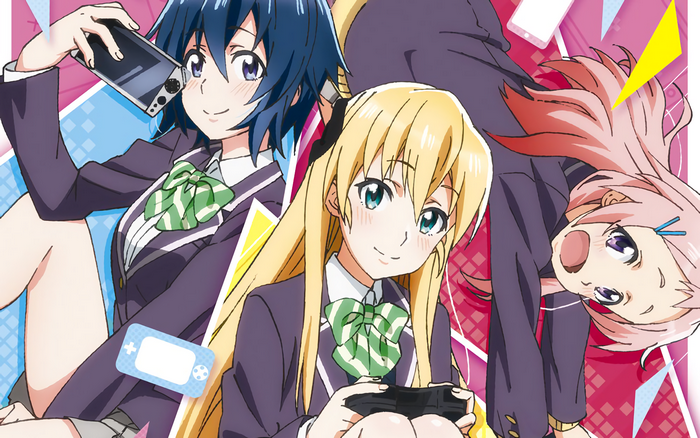 Karen Tendou and friends playing video games