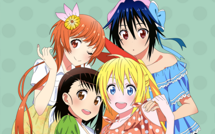 Nisekoi: False Love - Marika Tachibana and friends