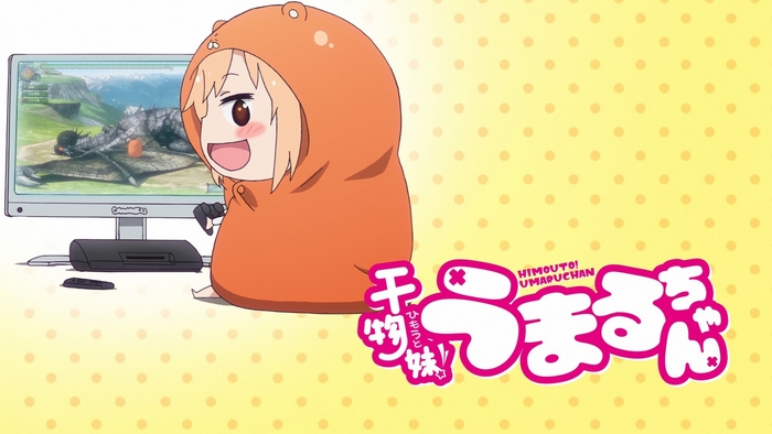 Umaru Doma playing a video game