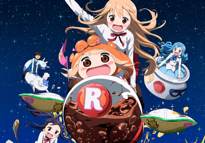 Umaru Doma and friends in space