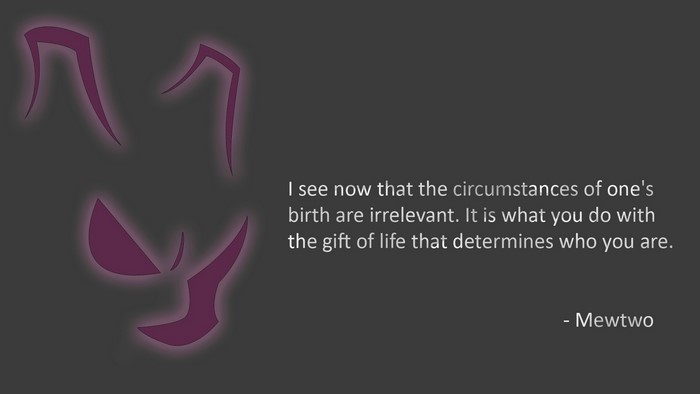 Mewtwo quote from Pokémon