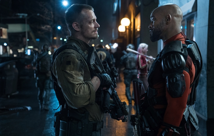 Deadshot and Rick Flag from Suicide Squad