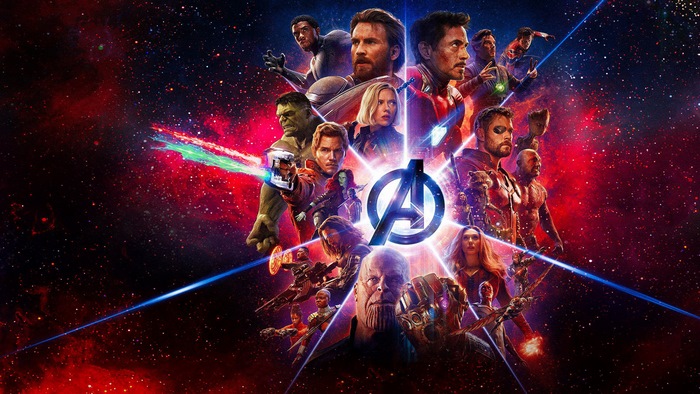 Avengers: Infinity War Poster with Thanos