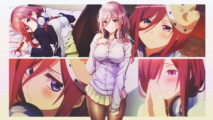 Miku Nakano in Casual and Thoughtful Poses