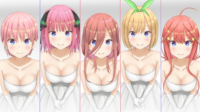 The Quintessential Quintuplets Nakano Sisters
