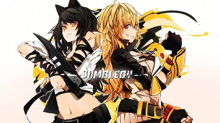 Blake Belladonna and Yang Xiao Long from RWBY