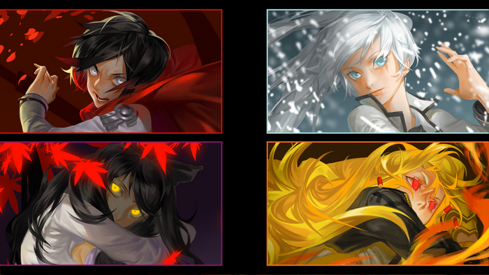 Team RWBY from RWBY