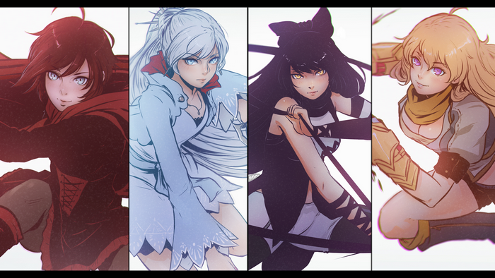 Team RWBY from RWBY